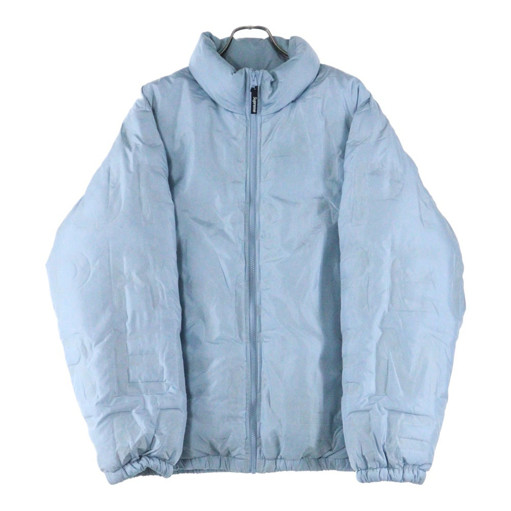 SUPREME(シュプリーム) 19SS Bonded Logo Puffy Jacket ボンデッドロゴ パフィーダウンジャケット ライトブルー