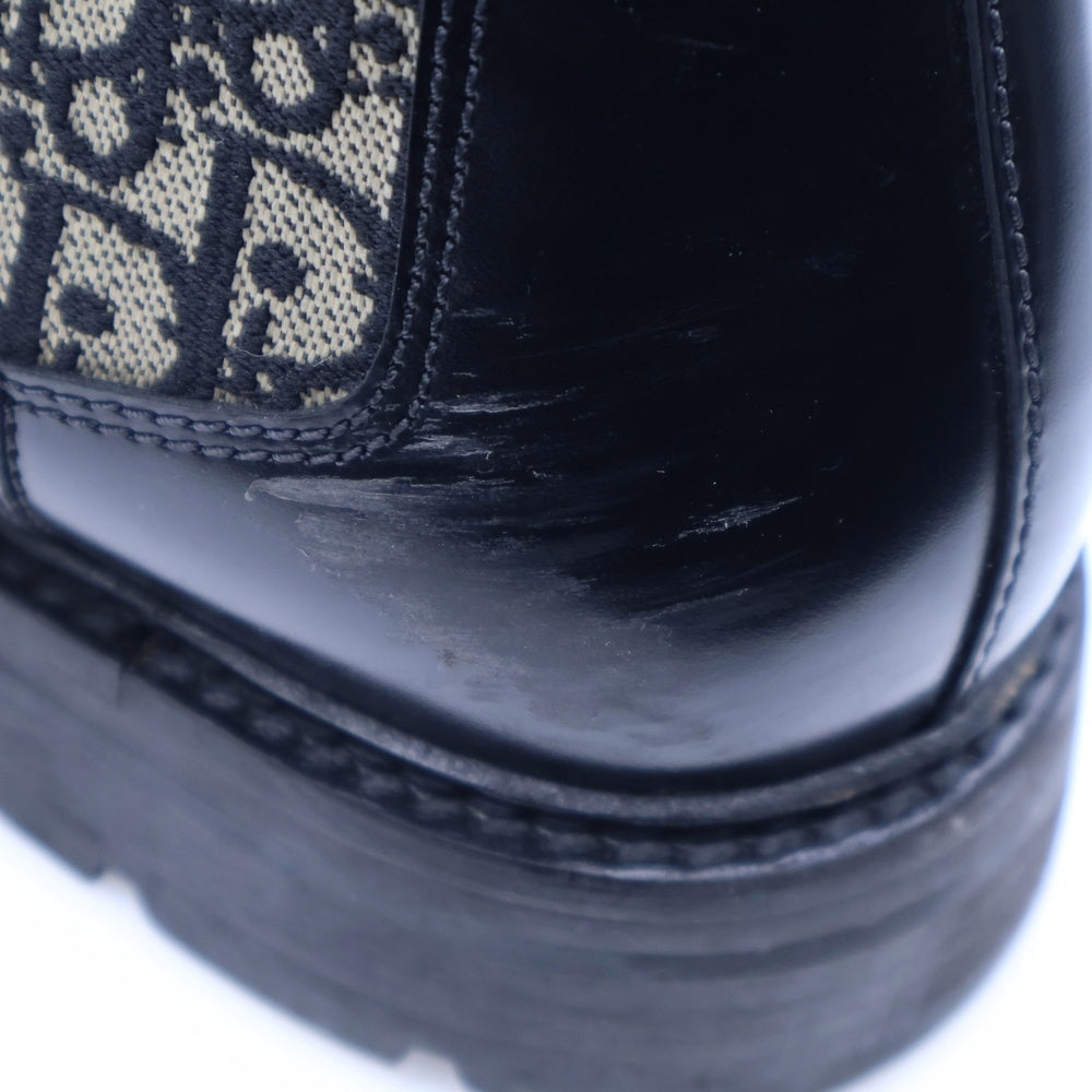 DIOR(ディオール) EXPL CHELSEA CALF BOOT 2SBS25SHOC サイドゴア オブリークレザーブーツ シューズ ブラック