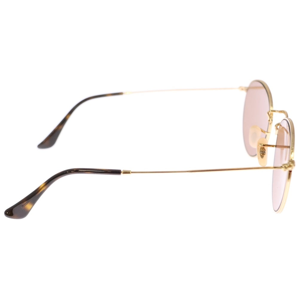 Ray Ban(レイバン) ROUND METAL Sunglasses RB3447-N ラウンドメタル サングラス アイウェア 眼鏡 ゴールド/ピンク 50□21