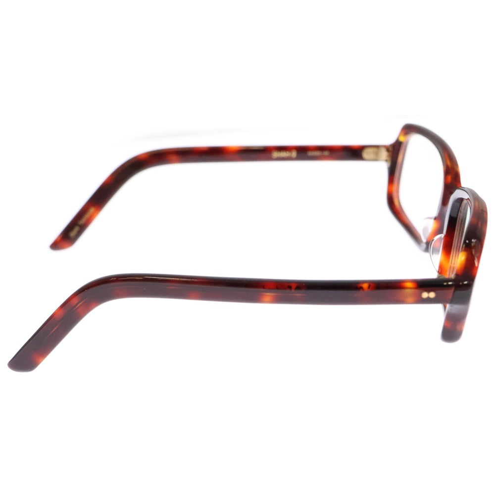 OLIVER GOLDSMITH(オリバーゴールドスミス) SHAH-g Eyewear スクエア アイウェア 眼鏡 度入り ブラウン 54□20‐140