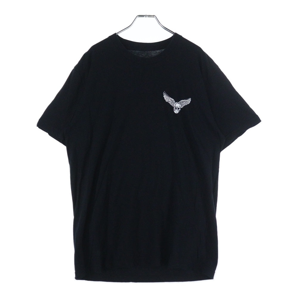 CHROME HEARTS(クロムハーツ) FOTI MAHALIA HORSESHOE T-SHIRT フォティ マハリア ホースシュー クルーネック半袖Tシャツカットソー ブラック