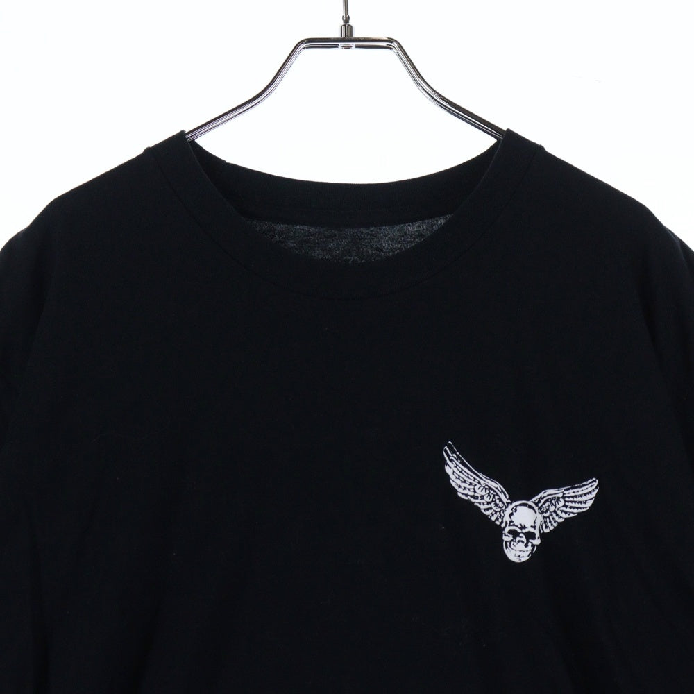 CHROME HEARTS(クロムハーツ) FOTI MAHALIA HORSESHOE T-SHIRT フォティ マハリア ホースシュー クルーネック半袖Tシャツカットソー ブラック
