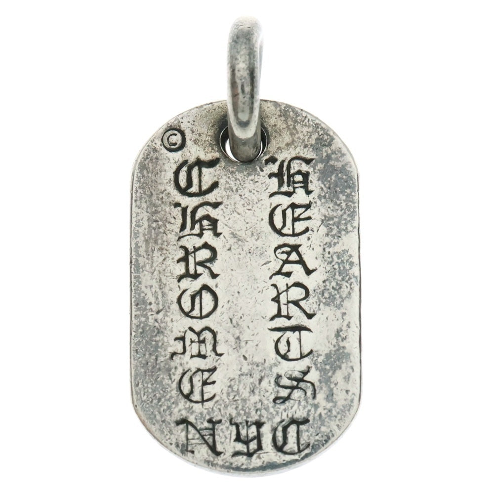 CHROME HEARTS(クロムハーツ) D TAG SML LTD スモールドッグタグ NYC限定スモールドッグタグネックレストップ