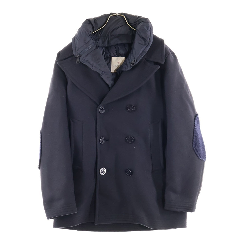 MONCLER(モンクレール) BRUAT GIUBBOTTO C20914185380 549FX ブルート ダブルブレスト ダウンコート ネイビー