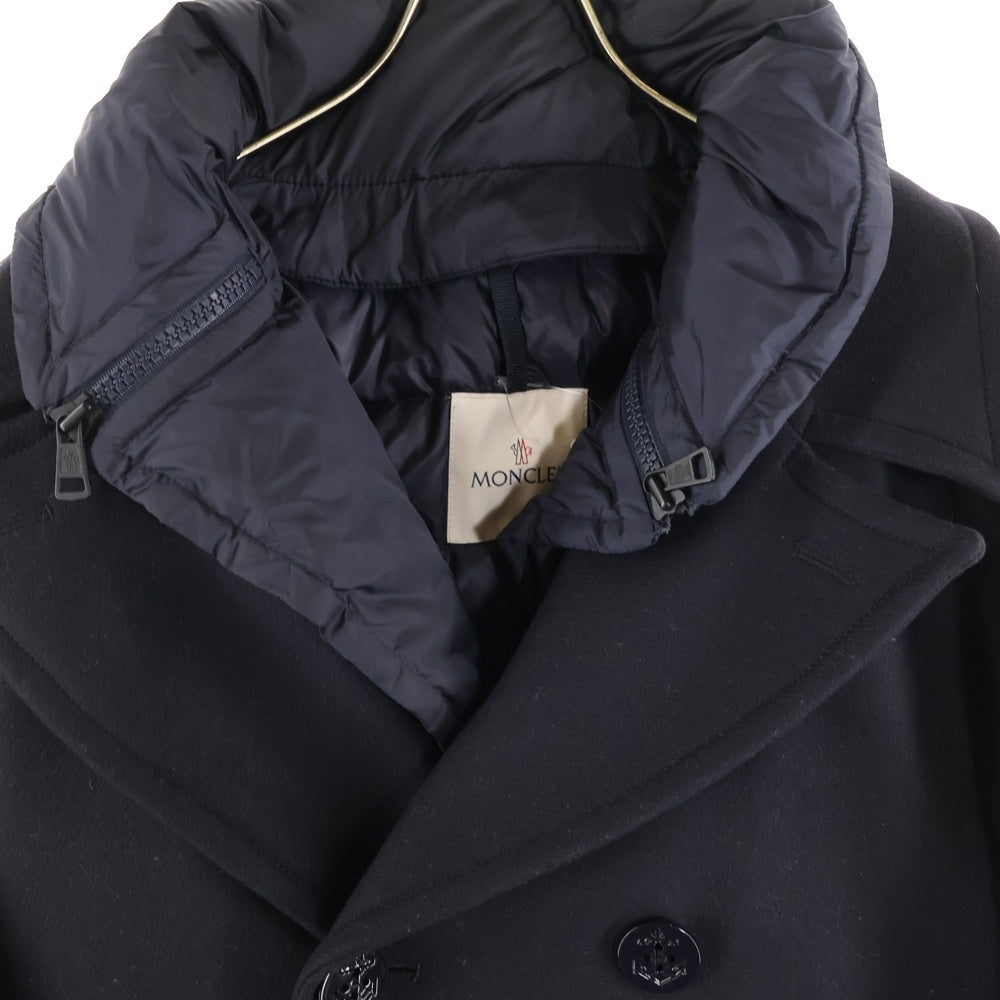 MONCLER(モンクレール) BRUAT GIUBBOTTO C20914185380 549FX ブルート ダブルブレスト ダウンコート ネイビー