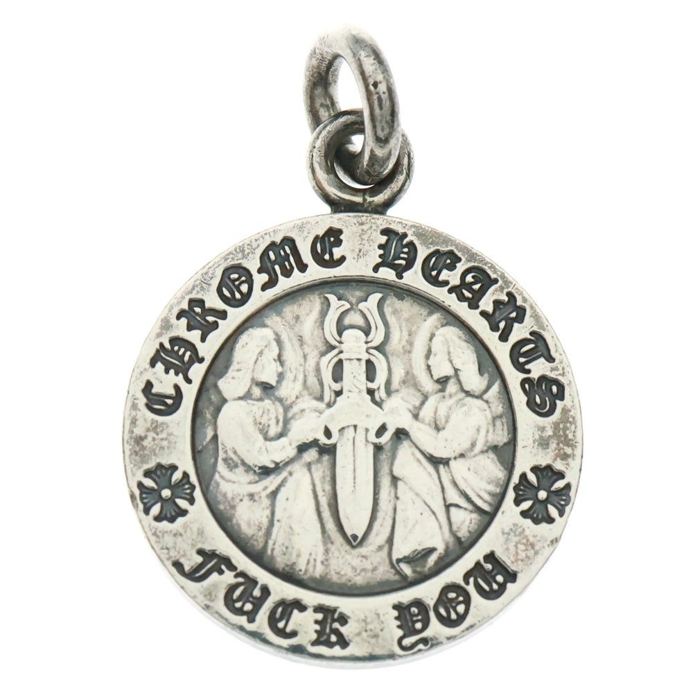 CHROME HEARTS(クロムハーツ) CHRM ANGL MDL V1 エンジェルメダルチャーム ペンダントトップ シルバーBCA229