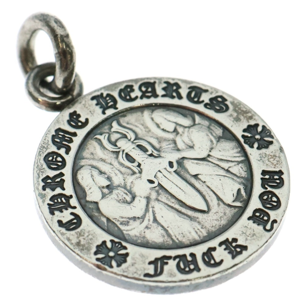 CHROME HEARTS(クロムハーツ) CHRM ANGL MDL V1 エンジェルメダルチャーム ペンダントトップ シルバーBCA229