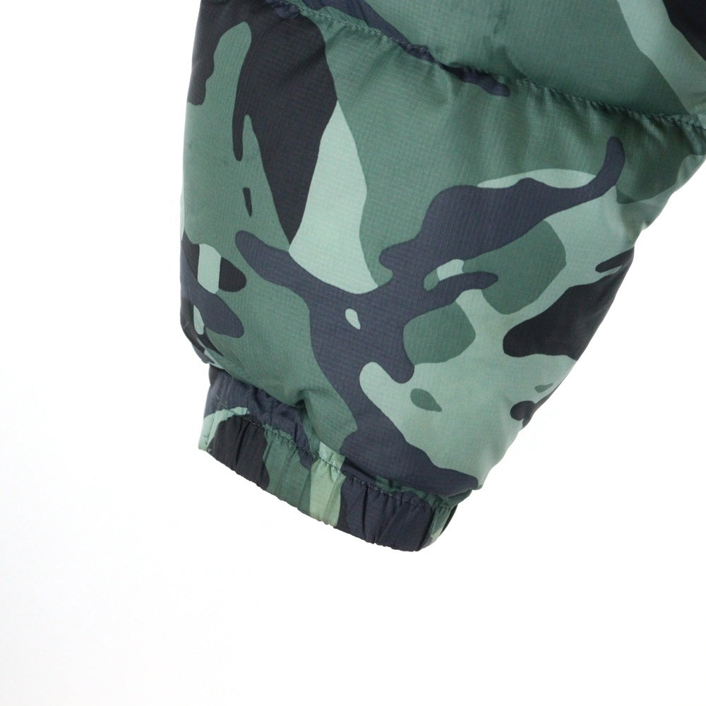 THE NORTH FACE(ザノースフェイス) NOVELTY NUPTSE JACKET ND91842 ノベルティ ヌプシジャケット ダウンジャケット カモ柄 迷彩 グリーン/ブラック
