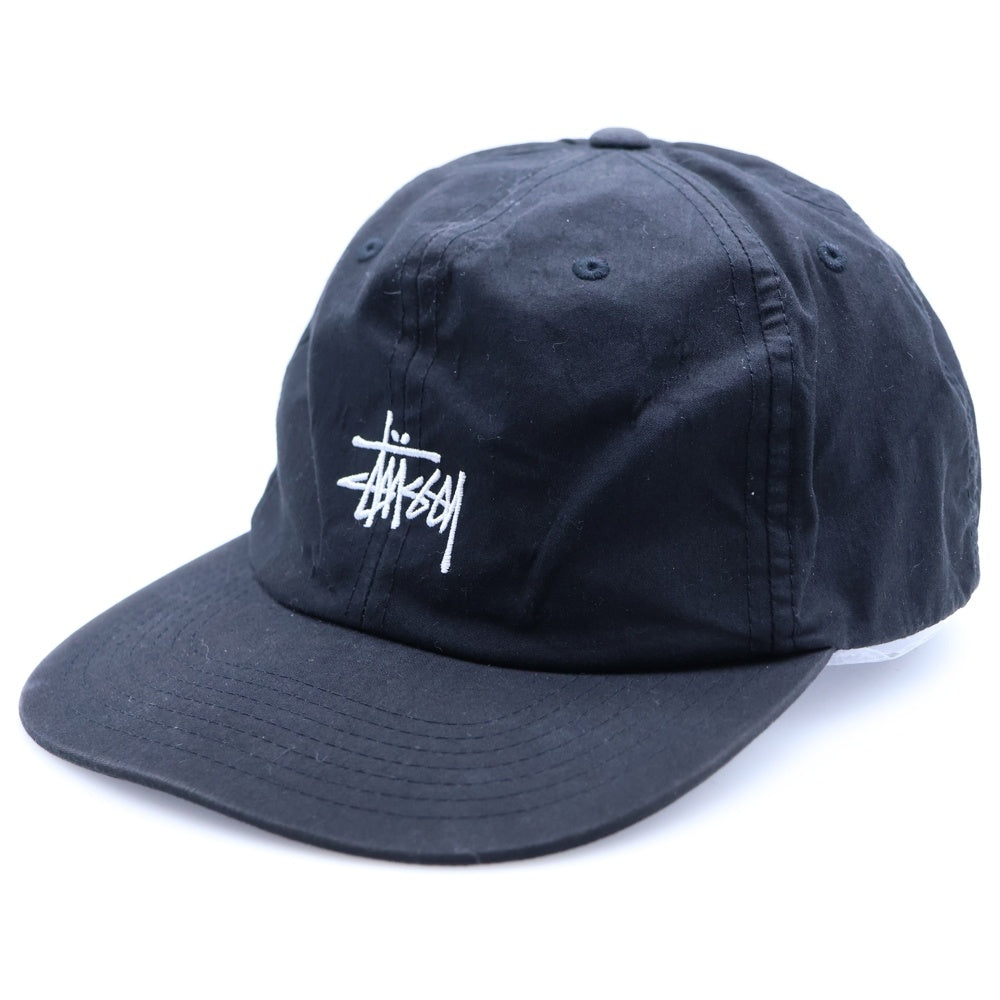 STUSSY(ステューシー) Logo Cap 131788 ロゴ キャップ 帽子 ブラック