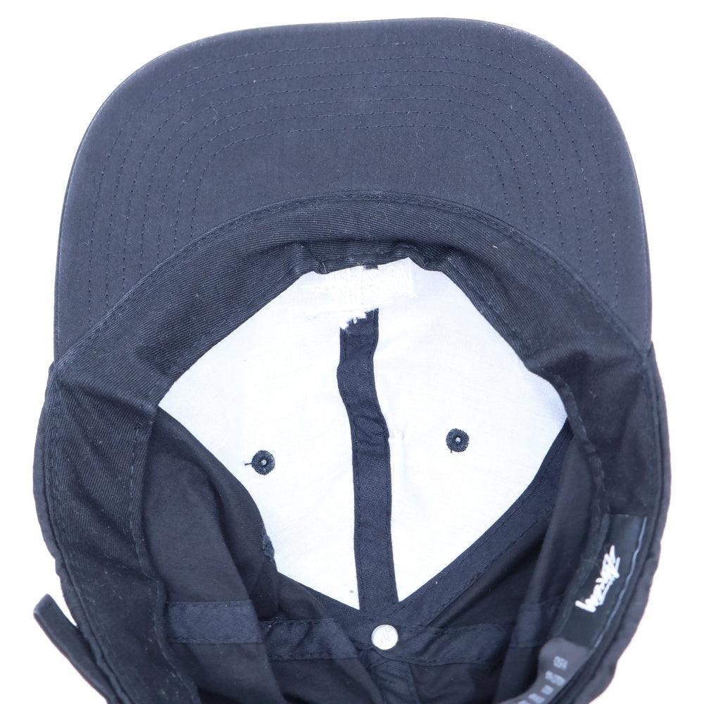 STUSSY(ステューシー) Logo Cap 131788 ロゴ キャップ 帽子 ブラック