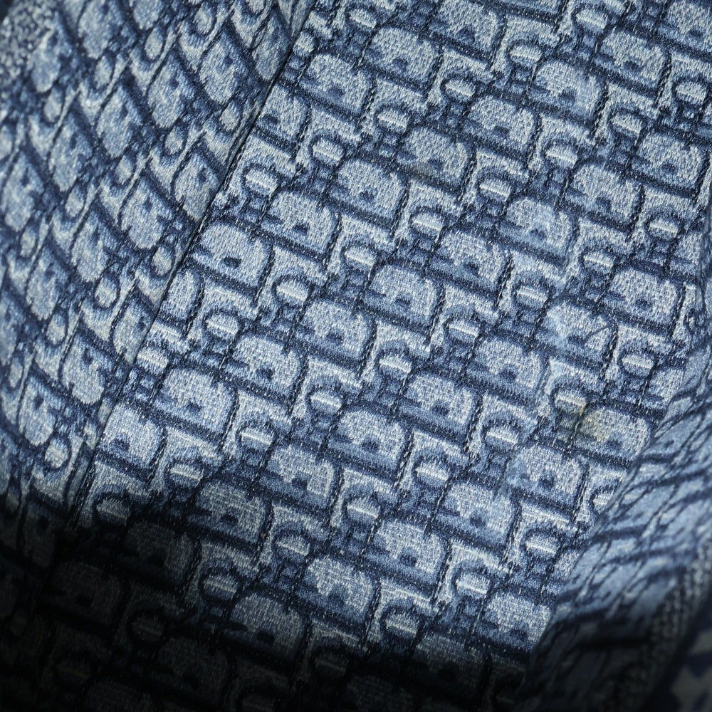 Christian Dior(クリスチャンディオール) Book Tote Large M1286ZRIW_M828 ブックトート オブリークラージトートバッグ グレー/ネイビー