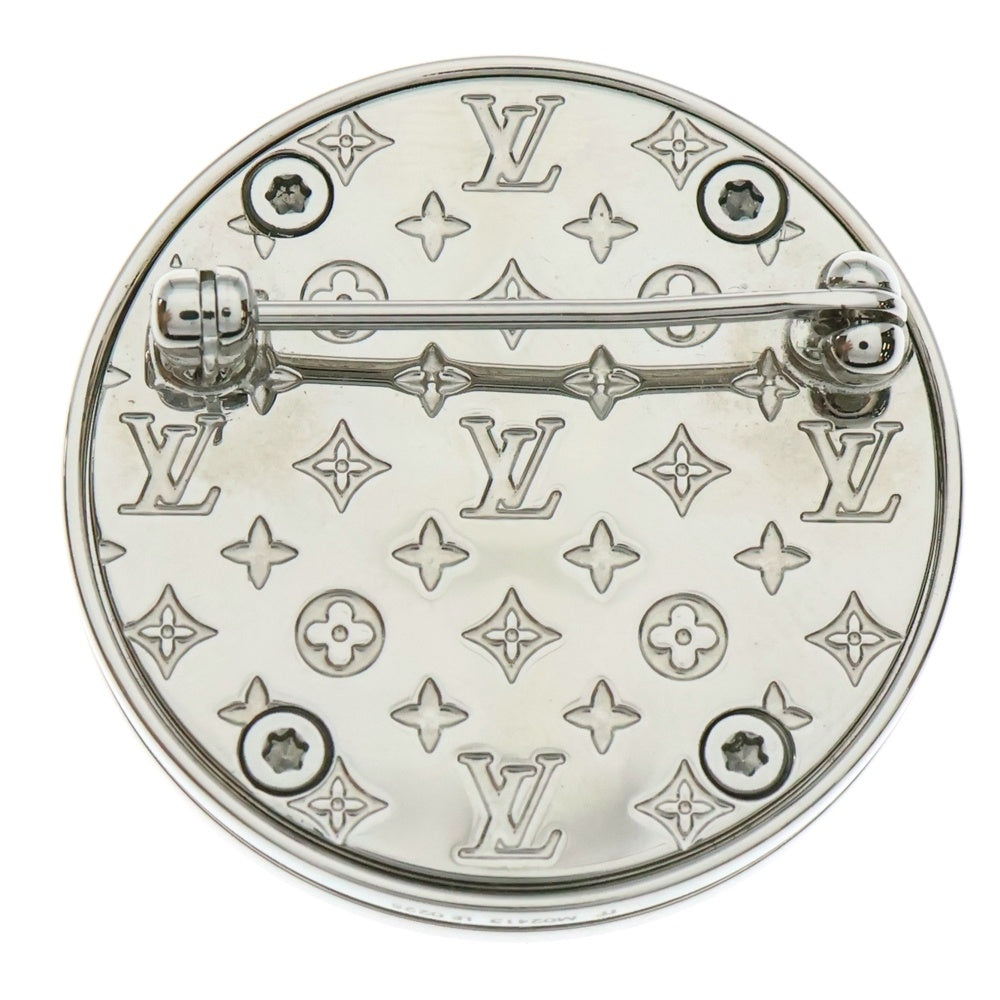 LOUIS VUITTON(ルイヴィトン) ブローチ モノグラム ステシア M02413 シルバー