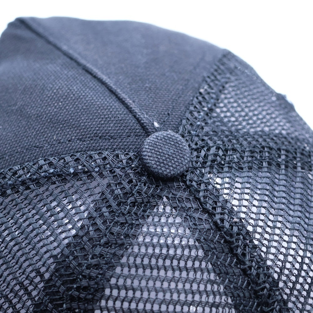 AMIRI(アミリ) CORE LOGO TRUCKER CAP ロゴ刺繍トラッカーキャップ 帽子 ブラック