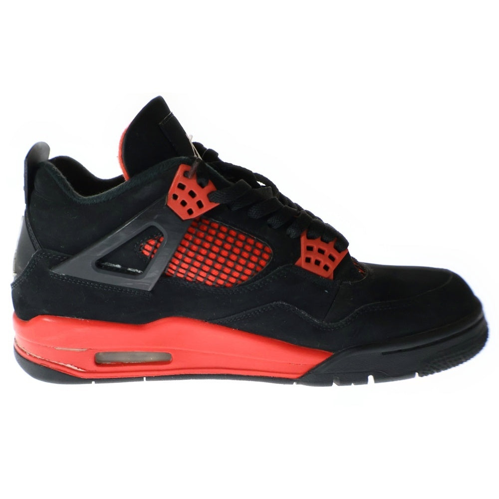 NIKE(ナイキ) AIR JORDAN 4 RETRO RED THUNDER CRIMSON CT8527-016 エアジョーダン4 レトロ レッド サンダー クリムゾン ハイカットスニーカー ブラック/レッド US8.5/26.5cm
