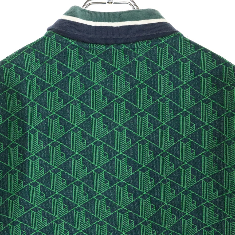 LACOSTE(ラコステ) モノグラムジャカードポロシャツ 半袖ポロシャツ DH1417