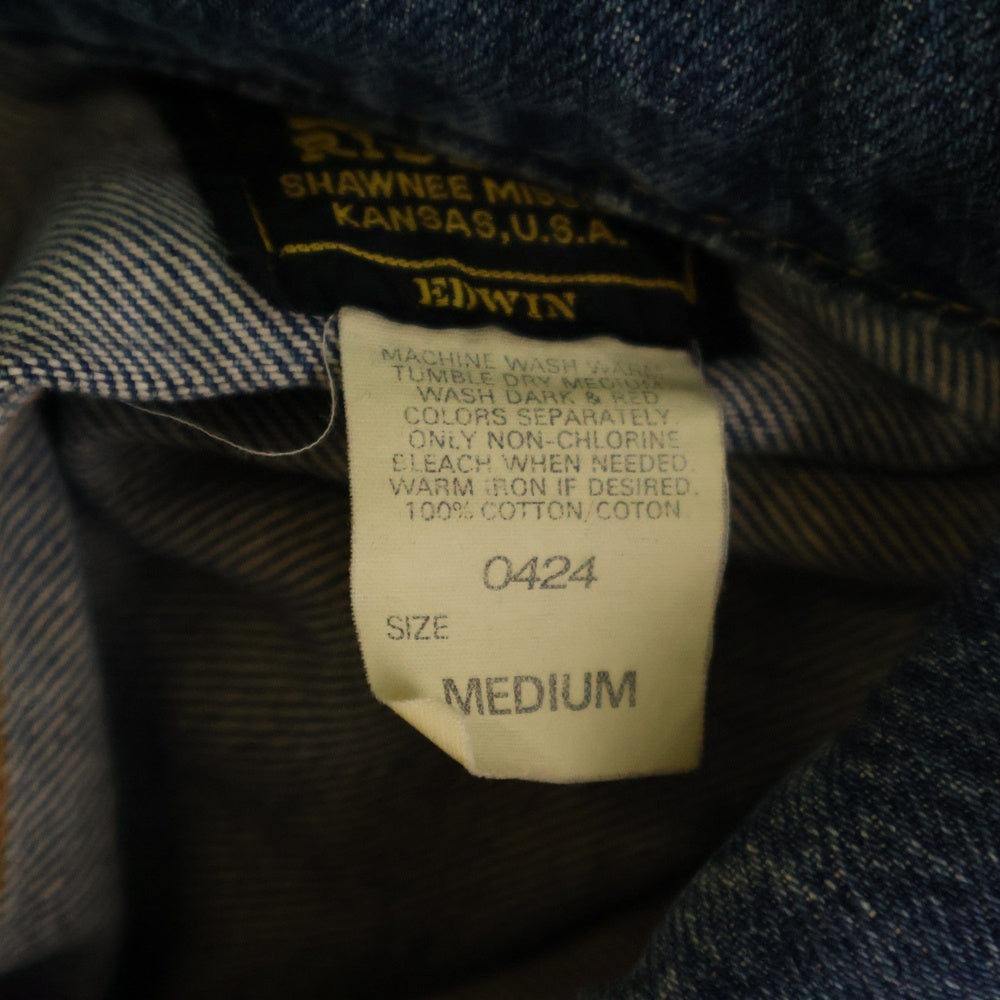 LEE(リー) RIDERS 0424 デニムジャケット インディゴ