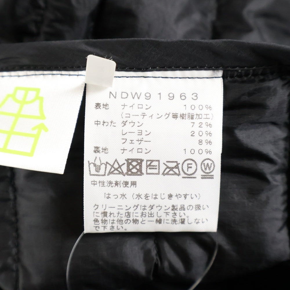 THE NORTH FACE(ザノースフェイス) GORE-TEX WS ZEPHER SHELL COAT ゴアテックスウィンドストッパーゼファーシェルコート レディース ブラック NDW91963