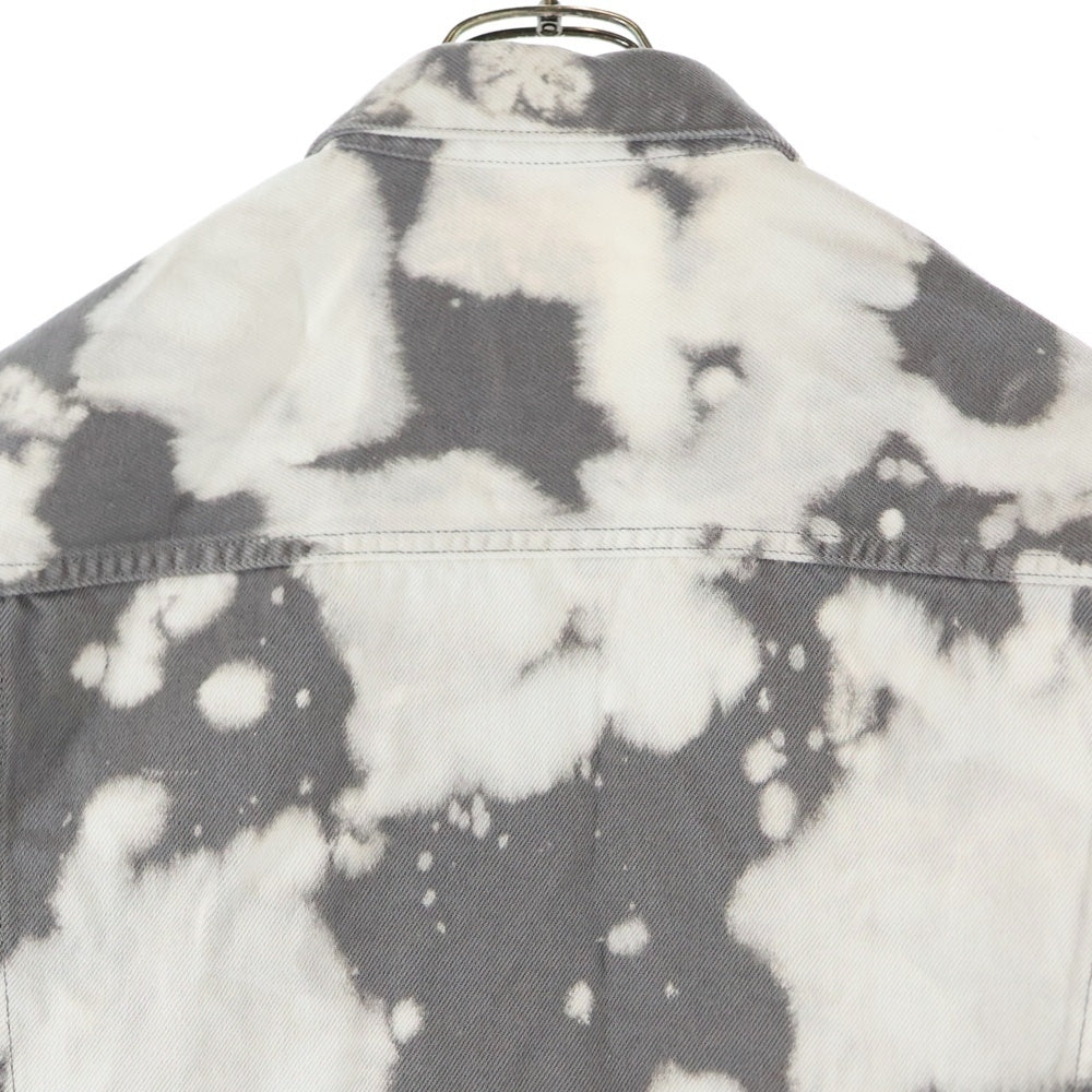SUPREME(シュプリーム) 25SS Denim trucker jacket Bleached デニムトラッカージャケット ホワイト/グレー