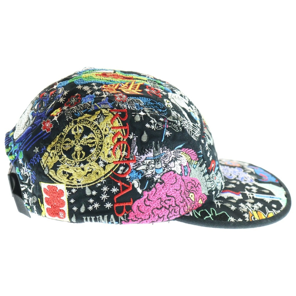 SUPREME(シュプリーム) 25SS AOI Embroedered camp cap エンブロイダリーキャンプキャップ ブラック