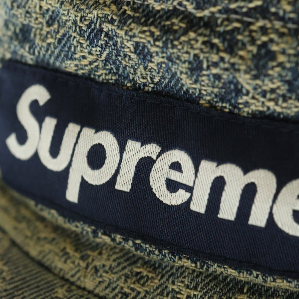SUPREME(シュプリーム) 25SS bandana jacqard denim camp cap バンダナジャカード デニム キャンプ キャップ ブルー