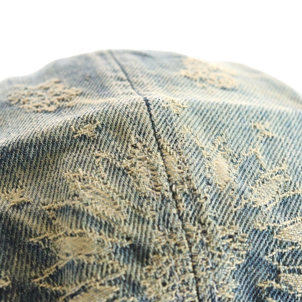 SUPREME(シュプリーム) 25SS bandana jacqard denim camp cap バンダナジャカード デニム キャンプ キャップ ブルー
