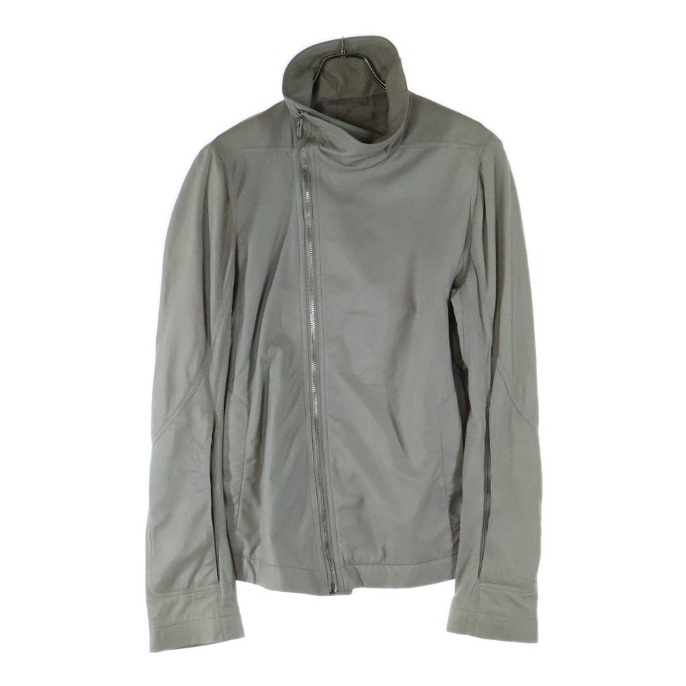 Rick Owens(リックオウエンス) 15AW SPHINX leather jacket スフィンクス フロントジップアップ ラムレザージャケット ベージュ RU15S4768-LGI