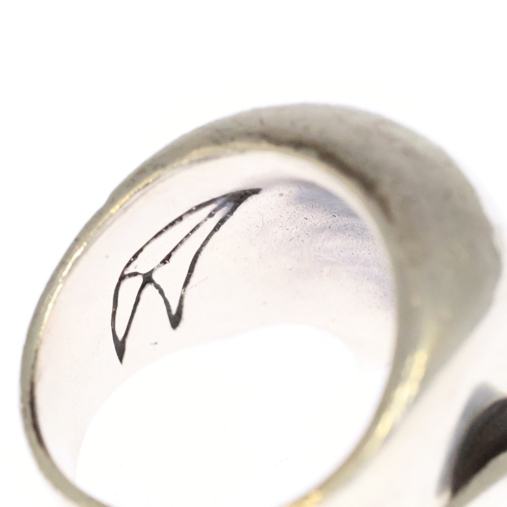 CRAZY PIG(クレイジーピッグ) EVIL SKULL RING LARGE ラージ エビルスカル リング