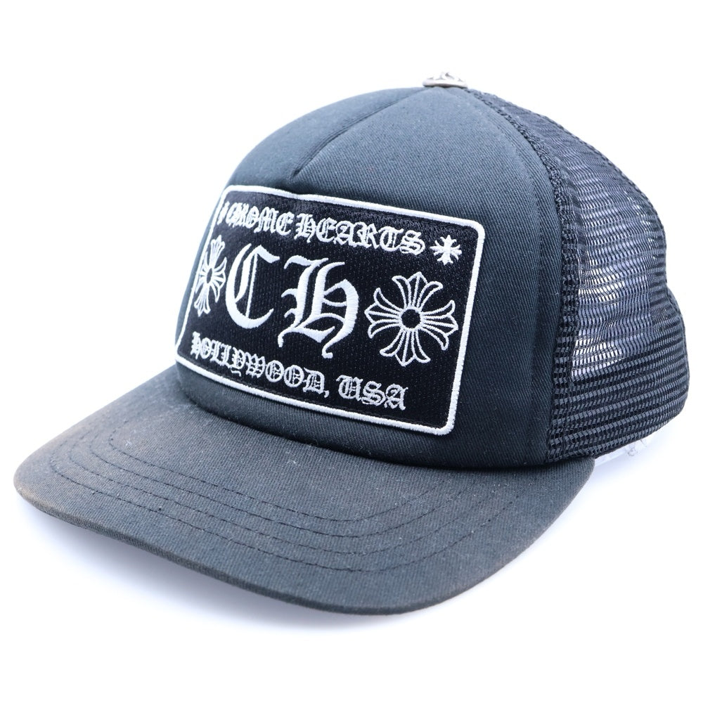 CHROME HEARTS(クロムハーツ) TRUCKER CAP トラッカーメッシュキャップ 帽子 ブラック