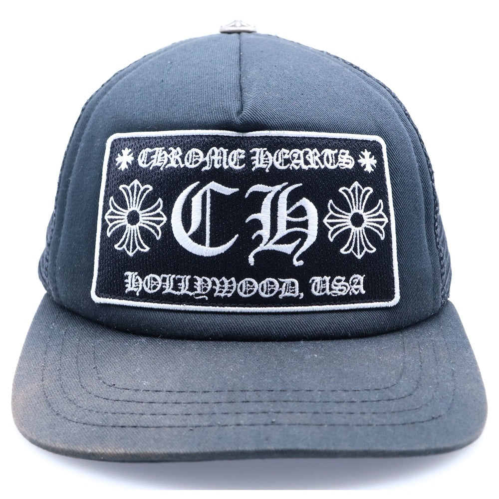 CHROME HEARTS(クロムハーツ) TRUCKER CAP トラッカーメッシュキャップ 帽子 ブラック