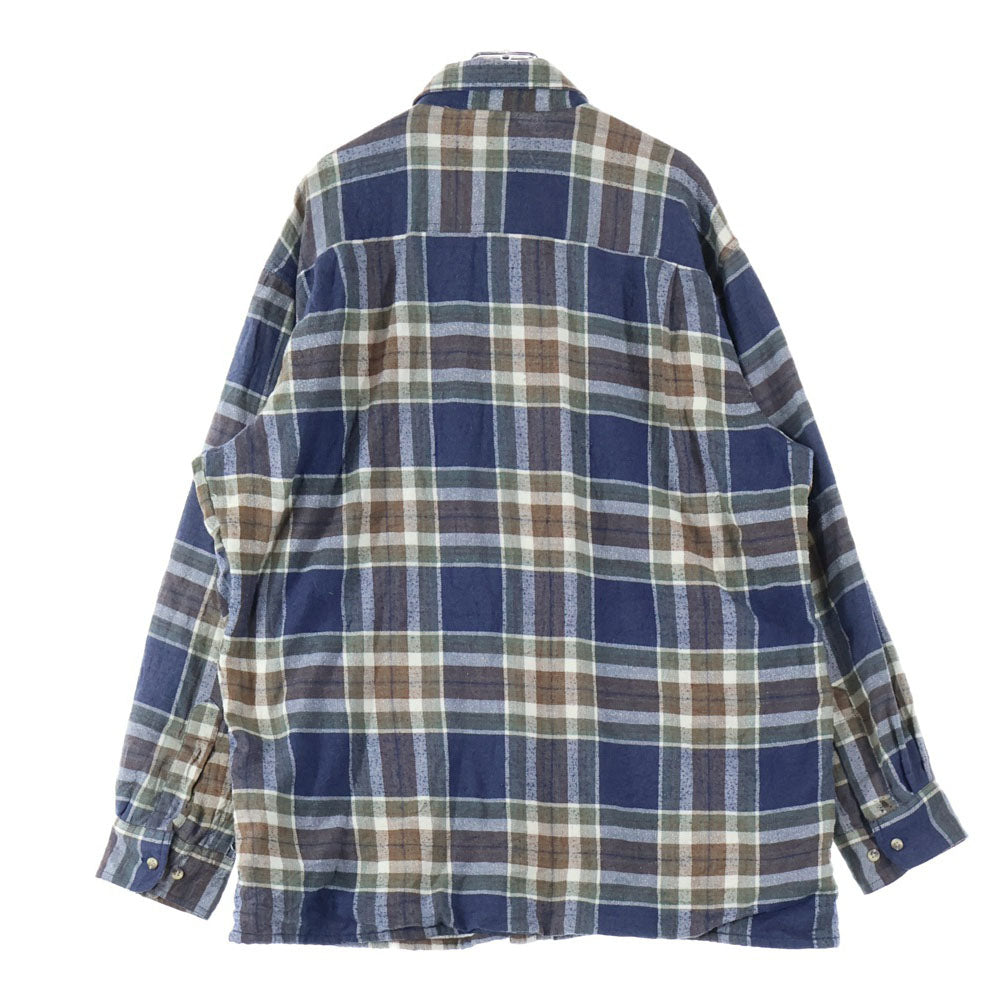 Wrangler(ラングラー) 裏地サーマル 長袖チェックシャツ マルチカラー