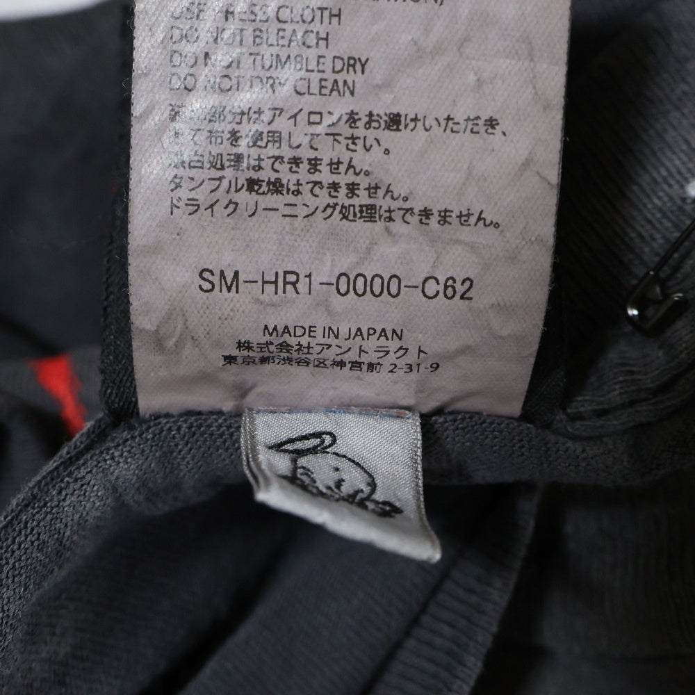 SAINT MICHAEL(セントマイケル) 25AW ×KUROYUME KY SS TEE SM-HR1-0000-C62 ×黒夢 アニメプリント半袖Tシャツ ブラック