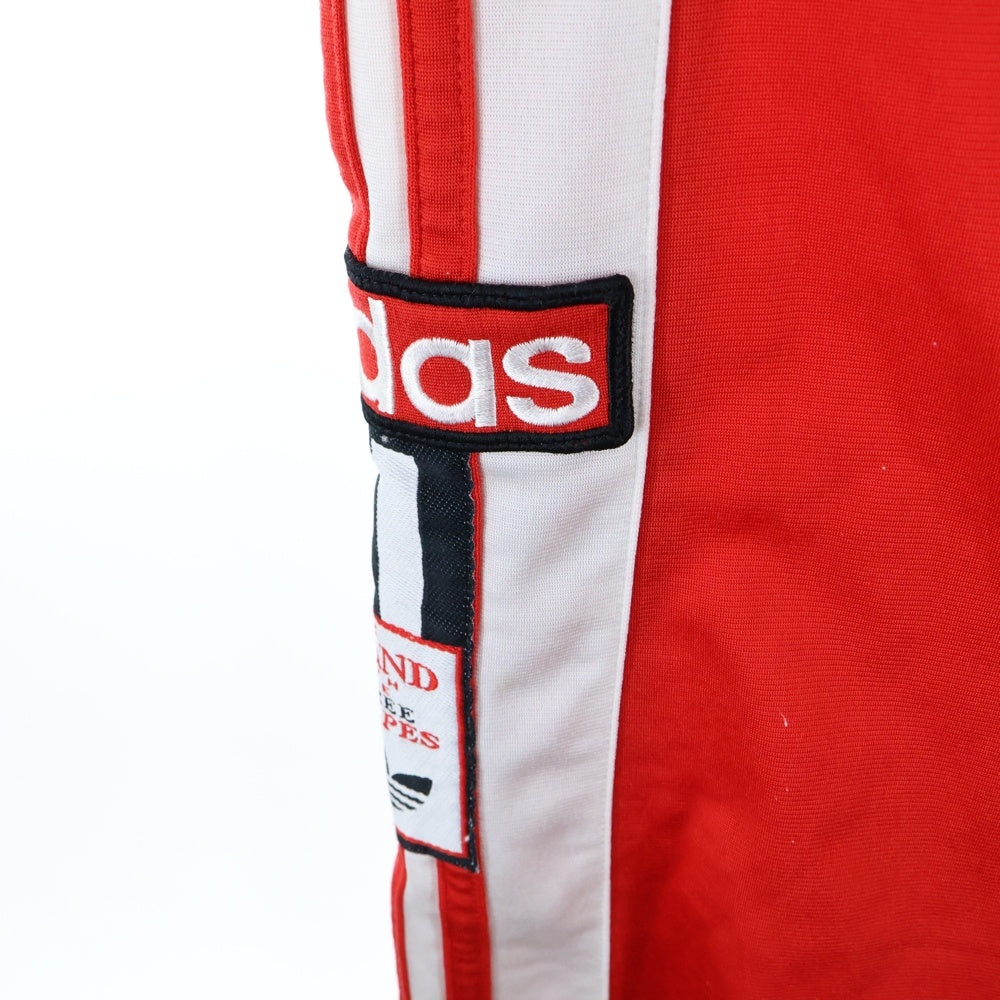 adidas Originals(アディダスオリジナルス) サイドスナップトラックパンツ レッド