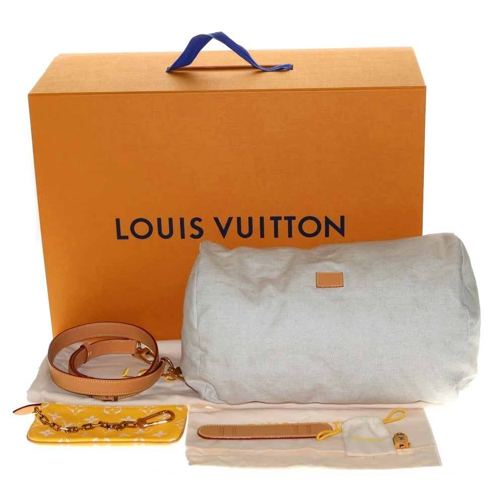 LOUIS VUITTON(ルイヴィトン) モノグラム(P9) スピーディ P9 バンドリエール ボストンバッグ イエロー M24419