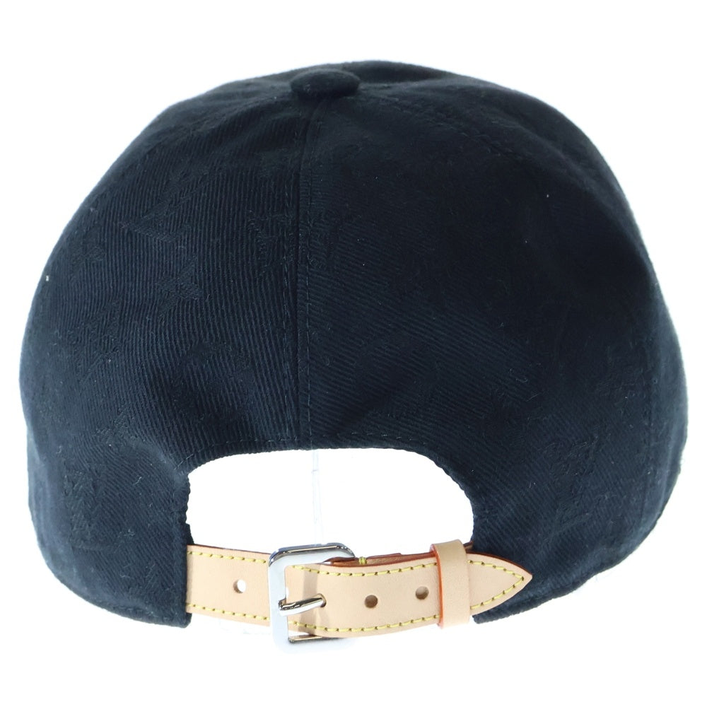 LOUIS VUITTON(ルイヴィトン) モノグラム エッセンシャル ベースボールキャップ 帽子 ブラック M76585