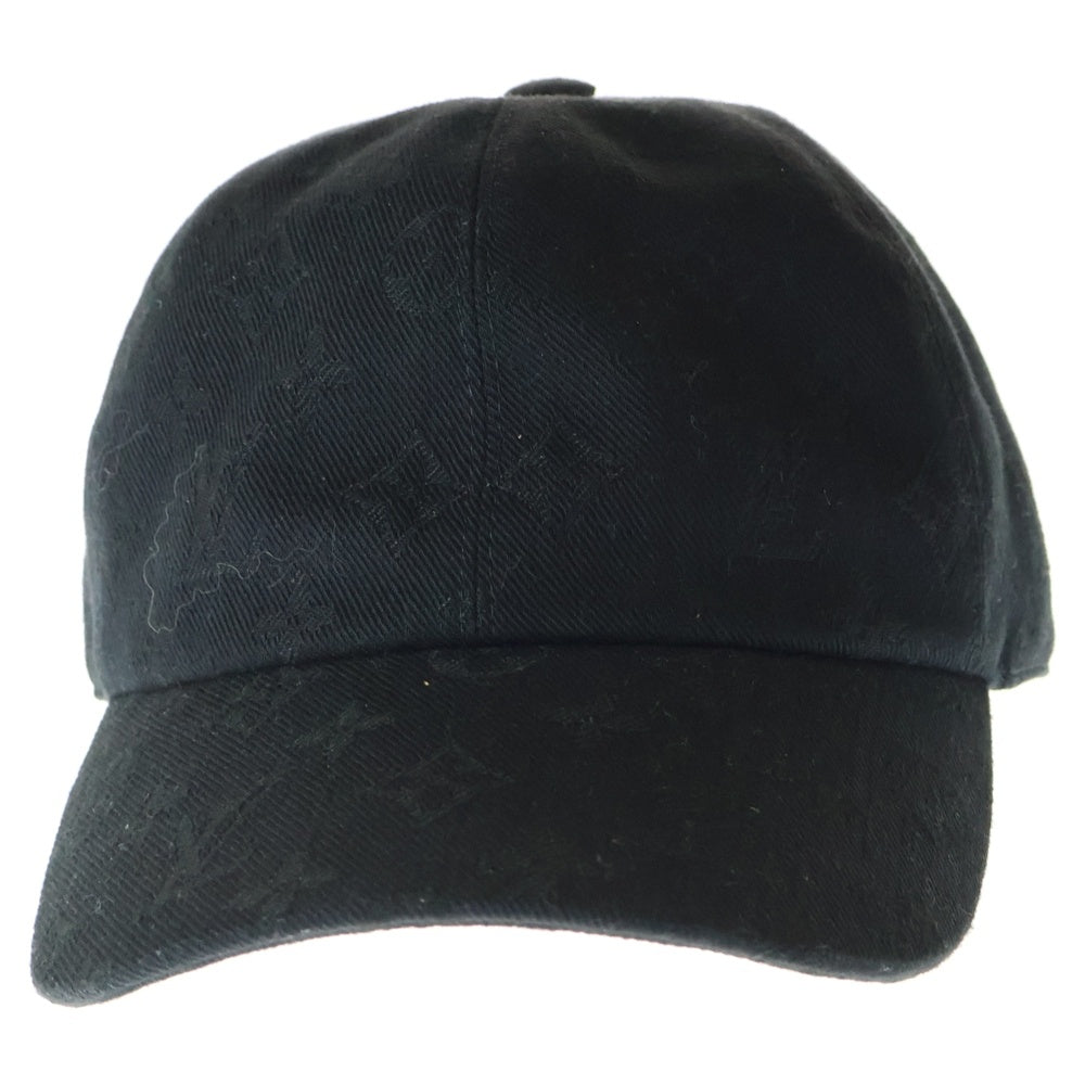LOUIS VUITTON(ルイヴィトン) モノグラム エッセンシャル ベースボールキャップ 帽子 ブラック M76585