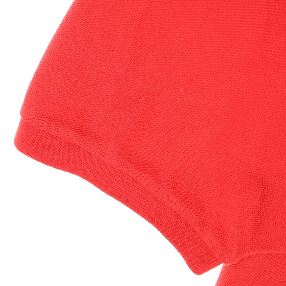 GUCCI(グッチ) 22AW ×adidas POLO SHIRTS アディダス ロゴ刺繍半袖ポロシャツ レッド 700497