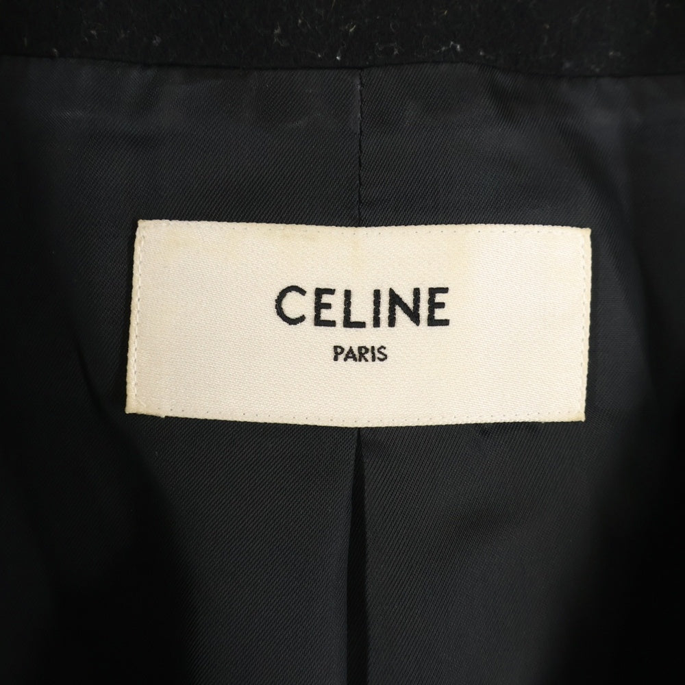 CELINE(セリーヌ) PORTER JACKET ポータージャケット ノーカラージャケット ブラック 2V72P998K.38NO
