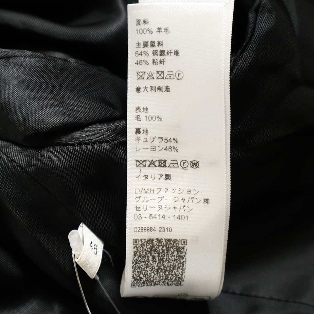 CELINE(セリーヌ) PORTER JACKET ポータージャケット ノーカラージャケット ブラック 2V72P998K.38NO