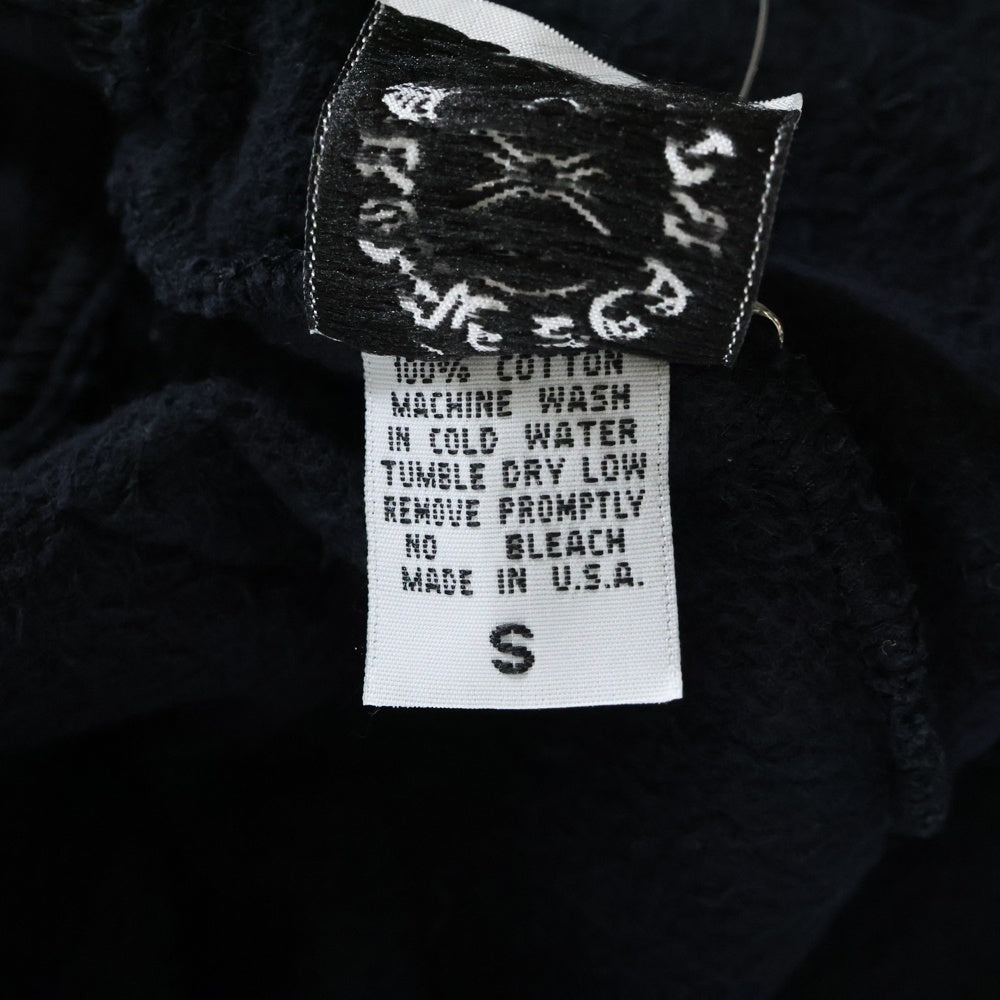 CHROME HEARTS(クロムハーツ) ×KYOSUKE HIMURO OLD Dagger Sweat pants ×氷室京介 オールド ダガープリント ロゴスウェットパンツ ブラック レディース