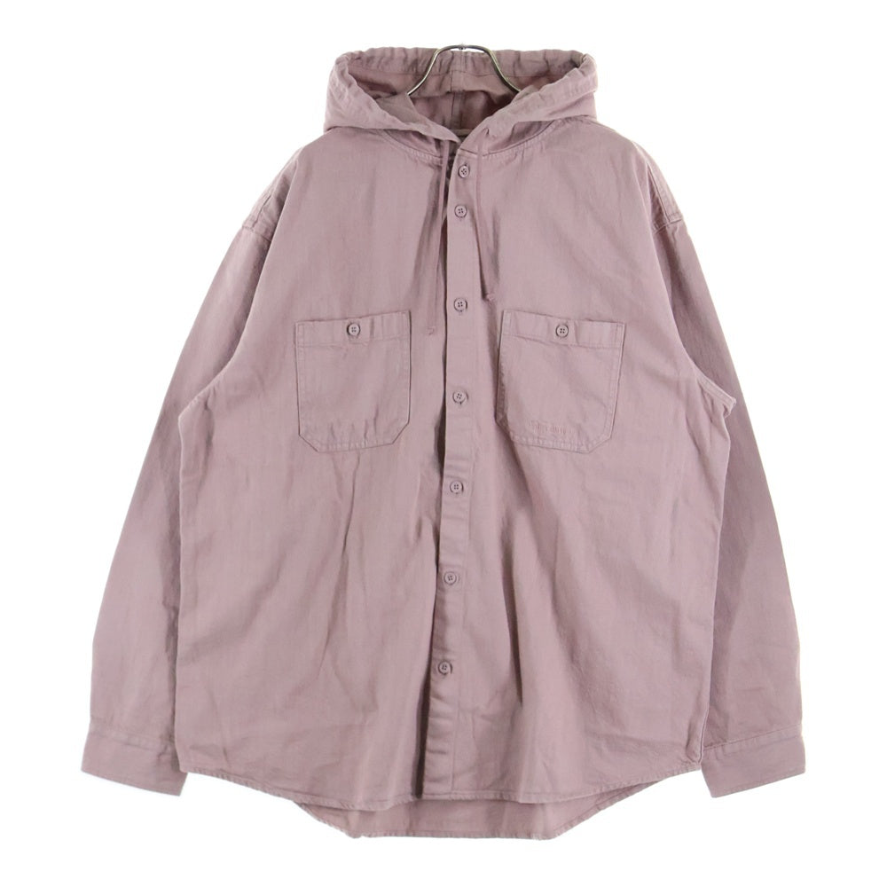 SUPREME(シュプリーム) 25SS Hooded Denim Shirt フーデッドデニムシャツ ピンク