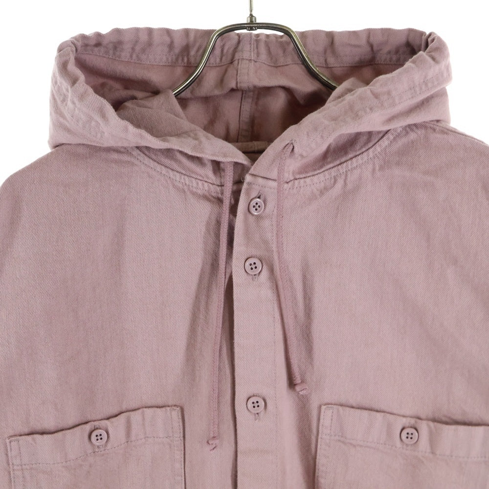 SUPREME(シュプリーム) 25SS Hooded Denim Shirt フーデッドデニムシャツ ピンク