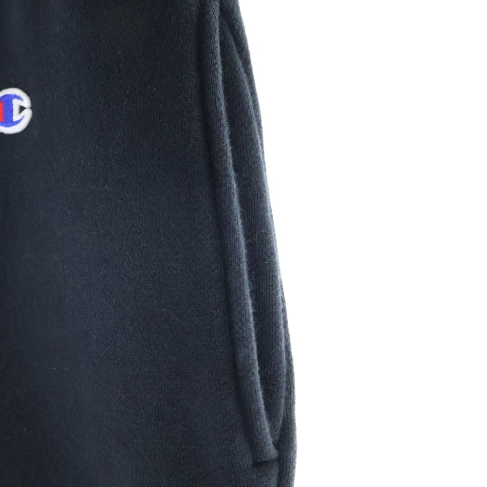 WTAPS(ダブルタップス) 22AW ×Champion URBAN TERRITORY C8-X214 ×チャンピオン ロゴ刺繍スウェットパンツ ブラック