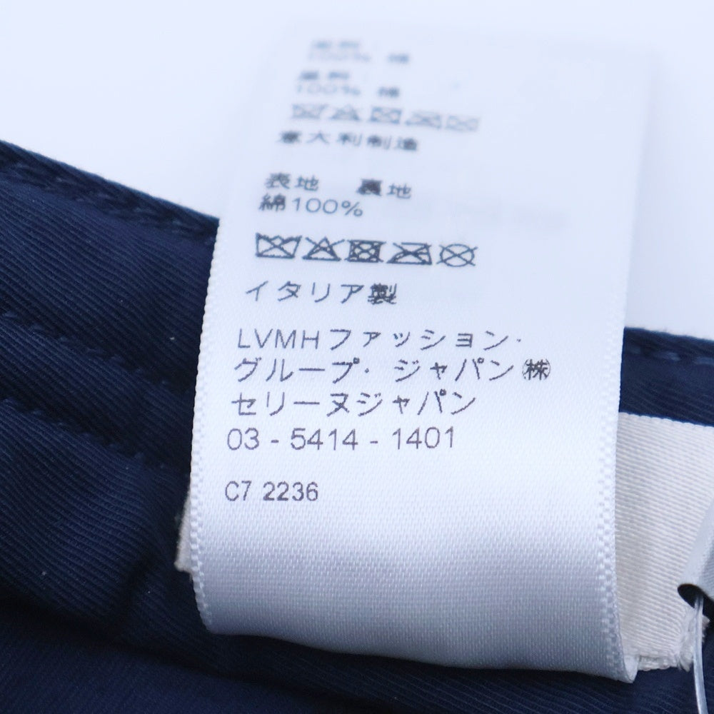CELINE(セリーヌ) ロゴ刺繍ベースボールキャップ 帽子 2AUA1969P ネイビー