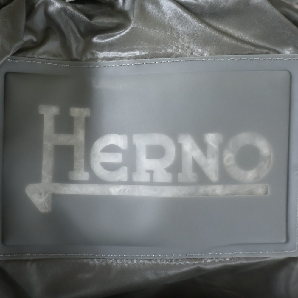 HERNO(ヘルノ) フーデッドダウンジャケット PI1148D-12017 グレー レディース