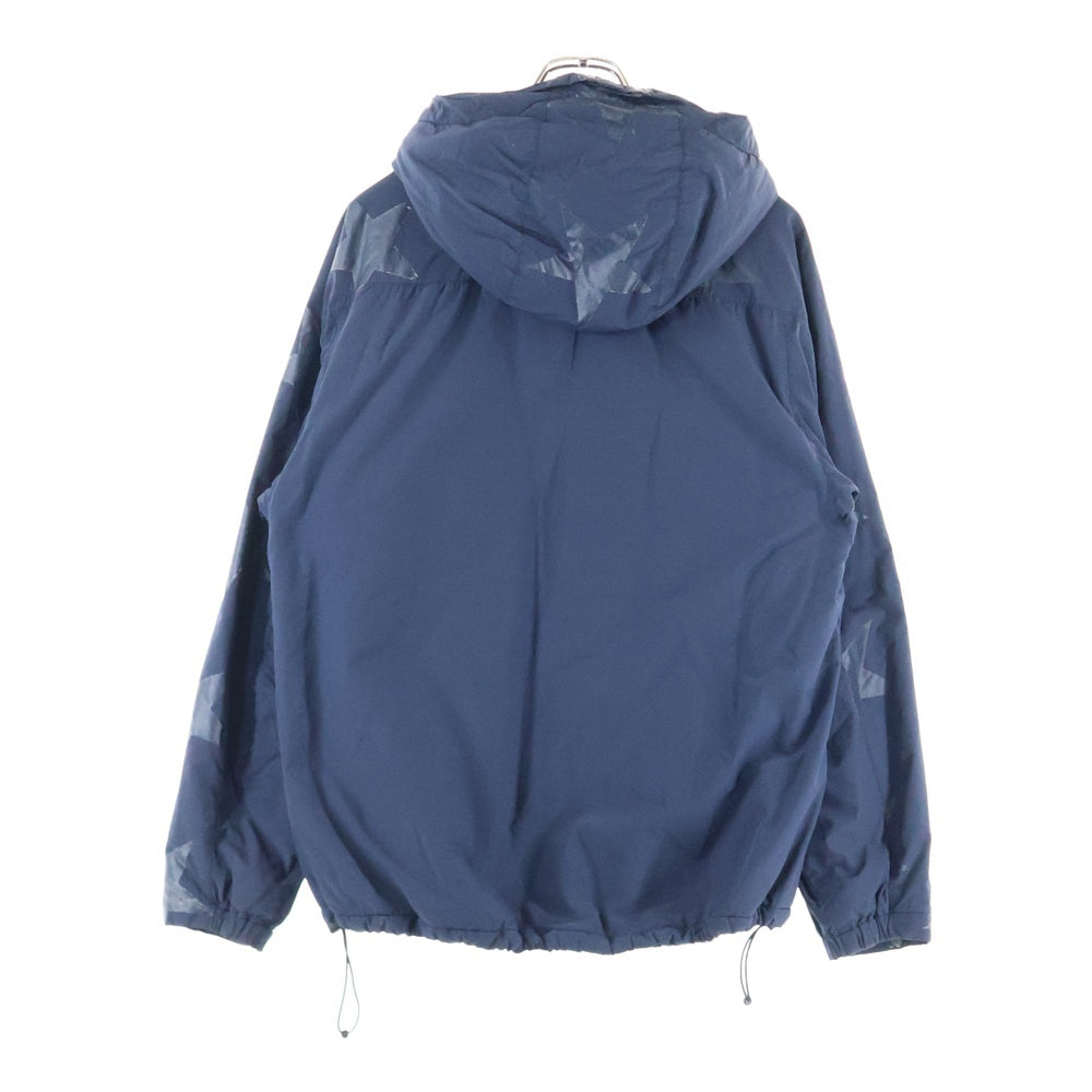 X-LARGE(エクストララージ) 裏地ボア ジップアップジャケット フーディ ネイビー 0133506