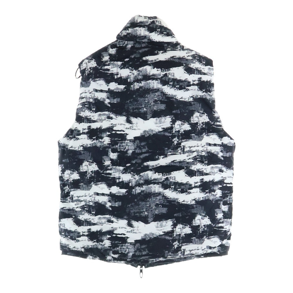 TATRAS(タトラス) 20AW GORO Down Vest MTAT20A4712‐D ゴロ カモ 迷彩 リバーピーブル ダウンベスト ブラック/ホワイト