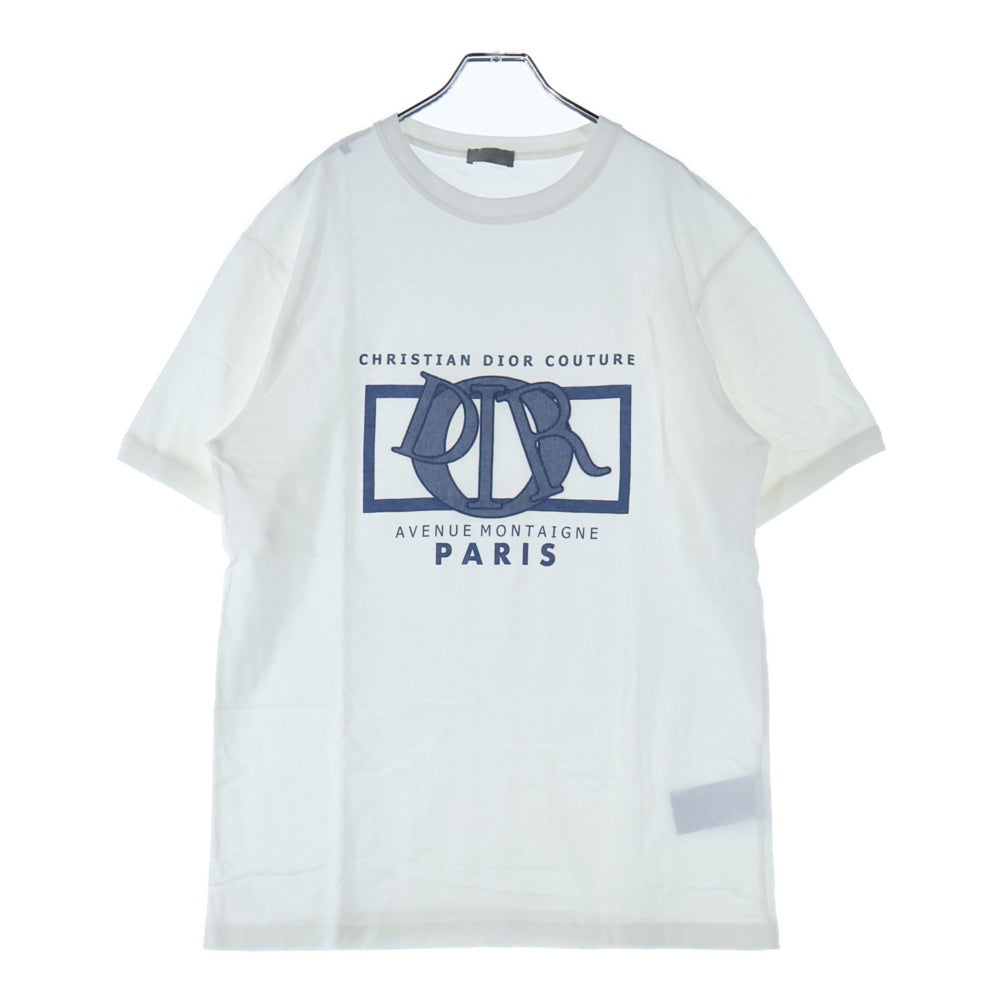 DIOR(ディオール) 24SS チャームロゴ半袖Tシャツ 493J642A0817 ホワイト
