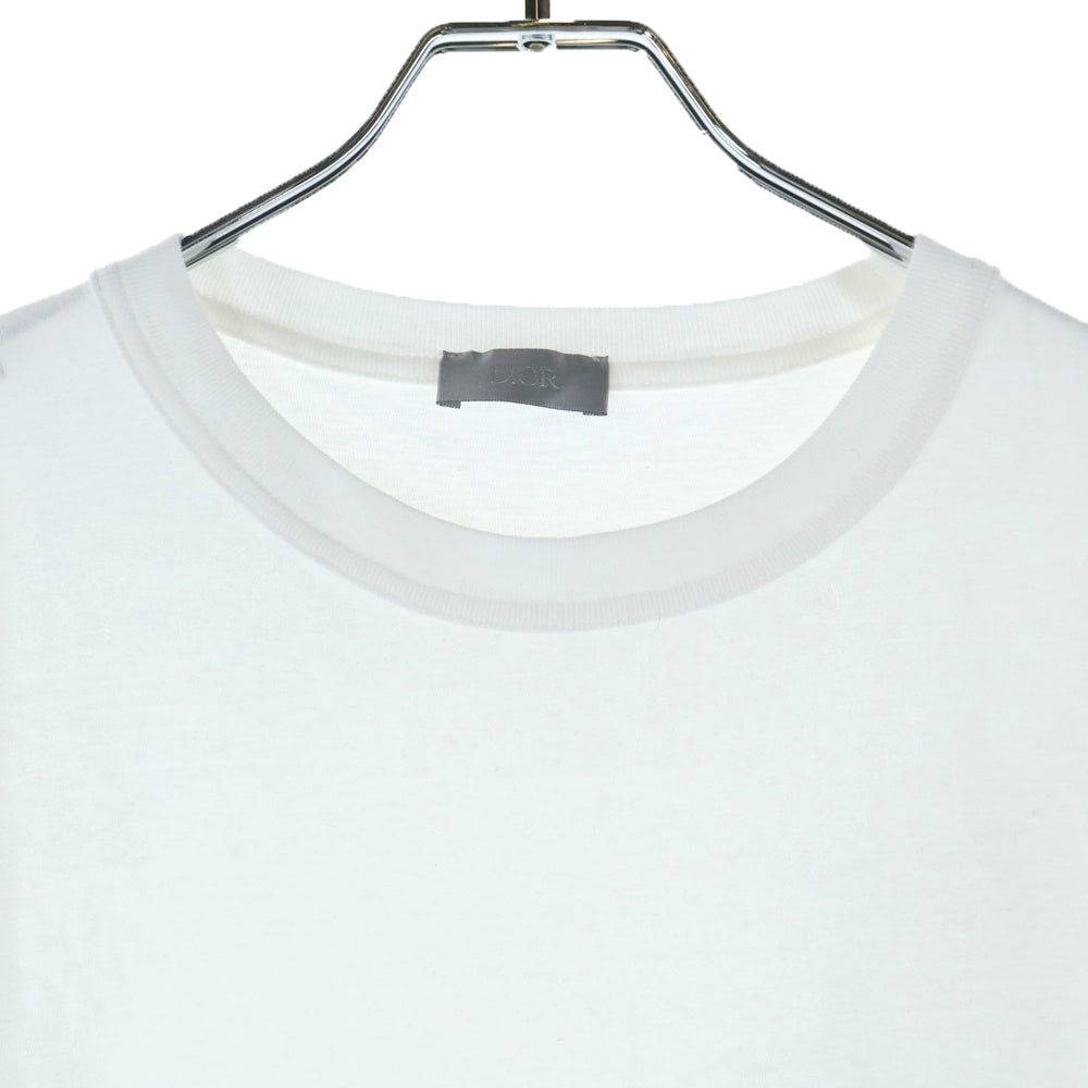 DIOR(ディオール) 24SS チャームロゴ半袖Tシャツ 493J642A0817 ホワイト