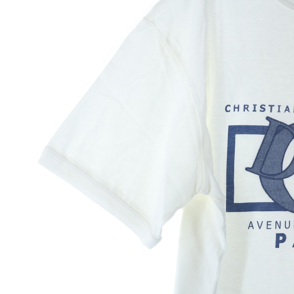 DIOR(ディオール) 24SS チャームロゴ半袖Tシャツ 493J642A0817 ホワイト