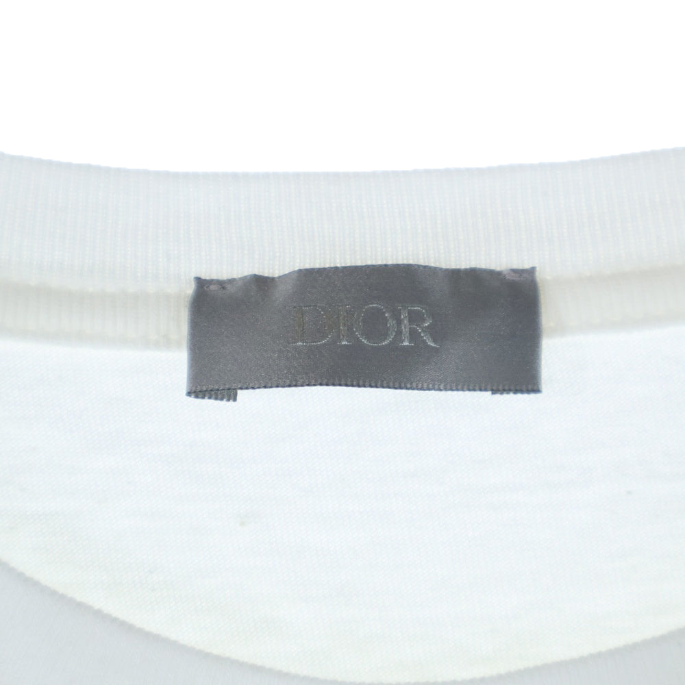 DIOR(ディオール) 24SS チャームロゴ半袖Tシャツ 493J642A0817 ホワイト